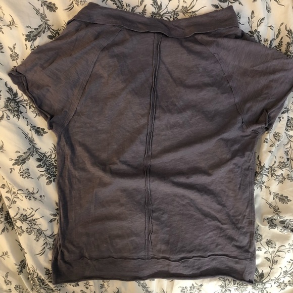 2 for $20 ❤️ Free People Pop Your Collar Tee - Picture 4 of 5